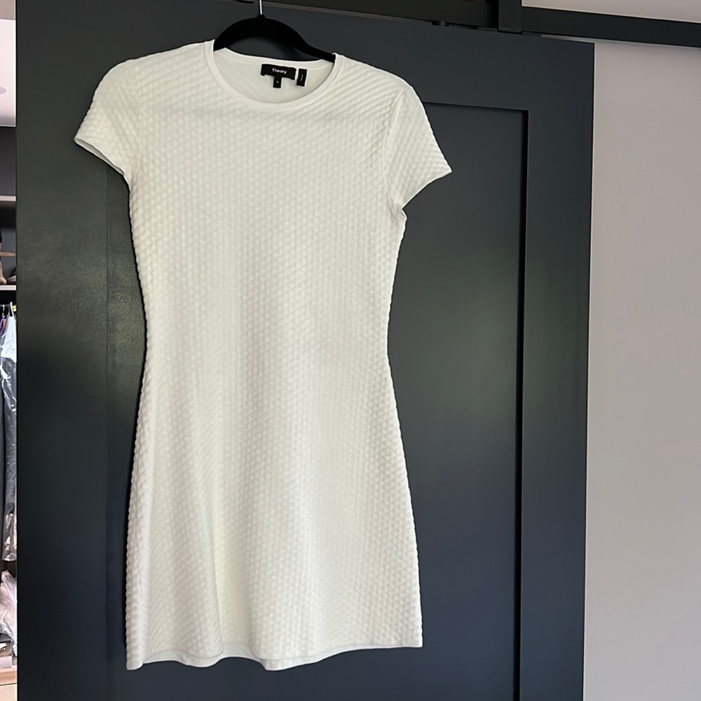 Theory size Small Off white knit dress